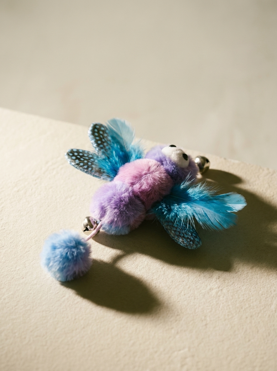 GiGwi catnip dragonfly cat toy